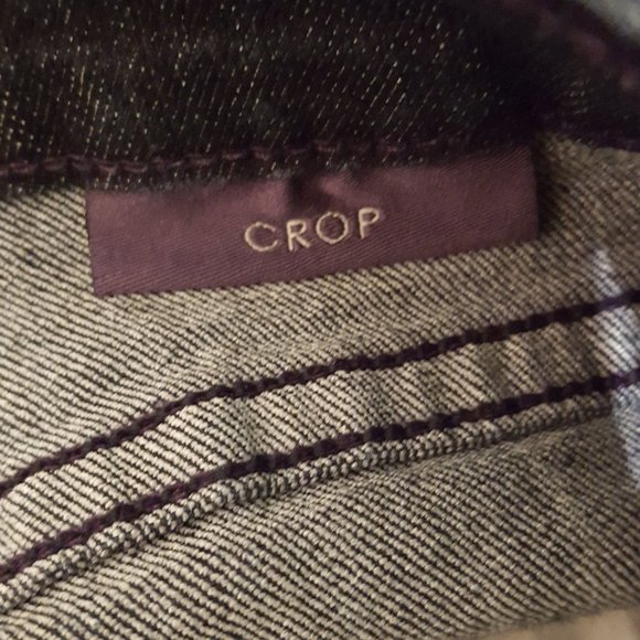 NYDJ Blue Denim Crop Size 8P - Picture 9 of 11